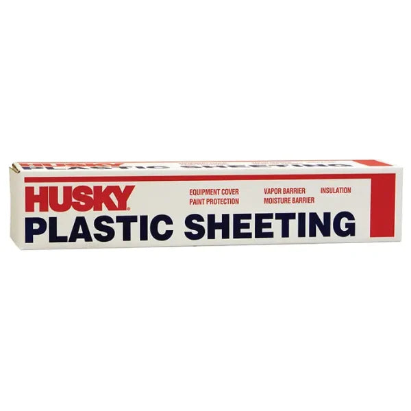 32‐Rolls of 12’ x 200’ Poly‐America CF0212C Husky Clear 2‐Mil Low Density Plastic Sheeting