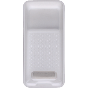 Dynamic 00185 7" (177mm) Plastic Deep Well Paint Tray - White (24PACK)