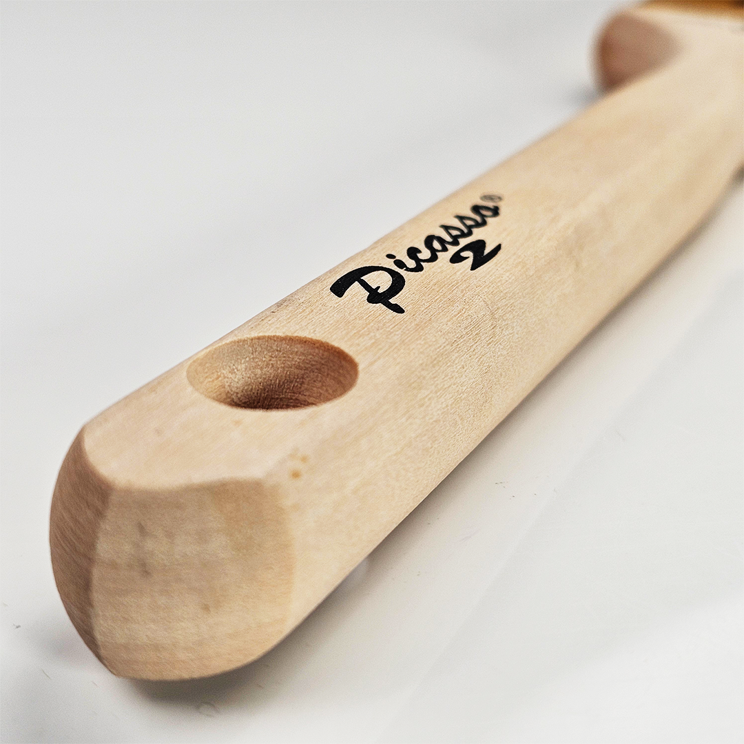 Proform G2-C2.5AS 2-1/2" Generation 2 Picasso Standard Handle Angled Cut PBT/Nylon Blended Paint Brush