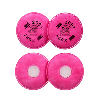 3M 2091 Particulate Filter P100 (2 Pairs)