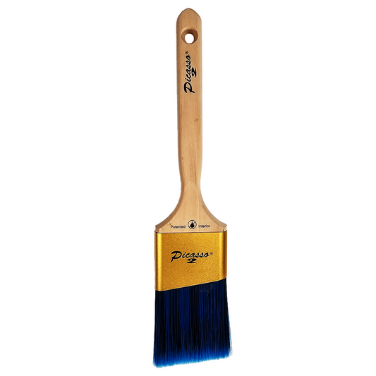 Proform G2-C2.5AS 2-1/2" Generation 2 Picasso Standard Handle Angled Cut PBT/Nylon Blended Paint Brush
